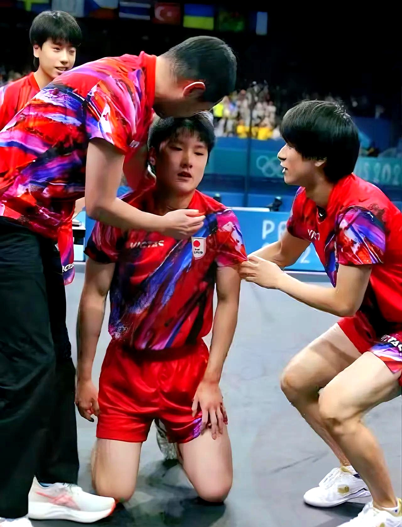 奥地利队险胜韩国队，张本智和状态火热